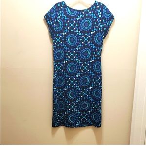 SALE - Blue Print Dress